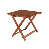 thumbnail of Gartenliege blau-weiß Fußteil Tisch Kissen Deckchair Holz Liegestuhl Sonnenliege 10-317 F T KH