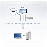 thumbnail of ATEN VC986B DisplayPort to True 4K HDMI Adapter