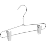thumbnail of Percha de Aluminio | Color Plata | Percha de Aluminio con Pinzas | Diseño Elegante | Ideal para Faldas Pack de 8 Unidades de 32 cm |