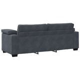thumbnail of vidaXL 3-Sitzer-Sofa Dunkelgrau 220x77x82 cm Samt