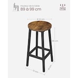 thumbnail of Helloshop26 - Set di 2 sgabelli alti da bar sedie da cucina struttura in acciaio altezza 65 cm montaggio facile stile industriale 12_0007759