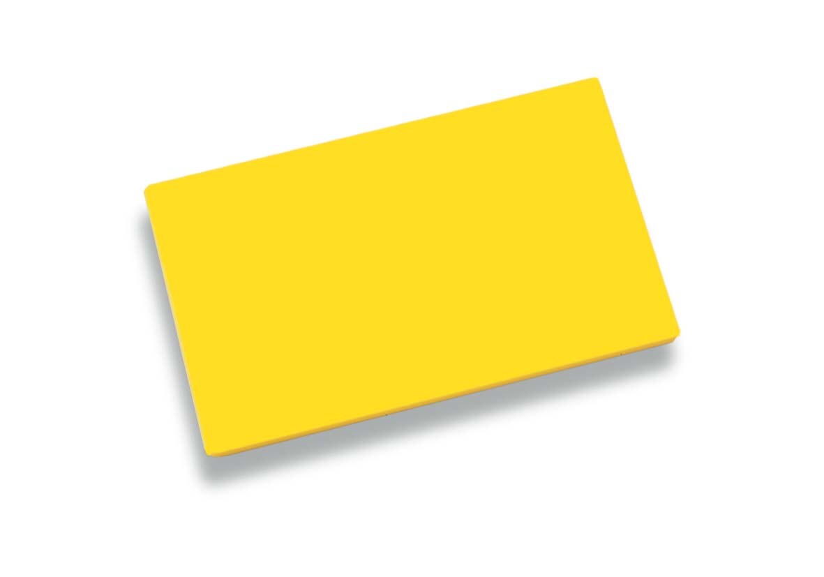 Louis Tellier - PE HD 500 Schneidebrett - gelb - 530 x 325 x 20 mm