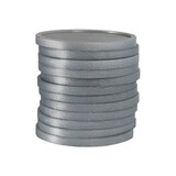 thumbnail of CombiCraft Kunststoff Wertmarken Chips oder Pfandmarken - Silber - 100 Stück