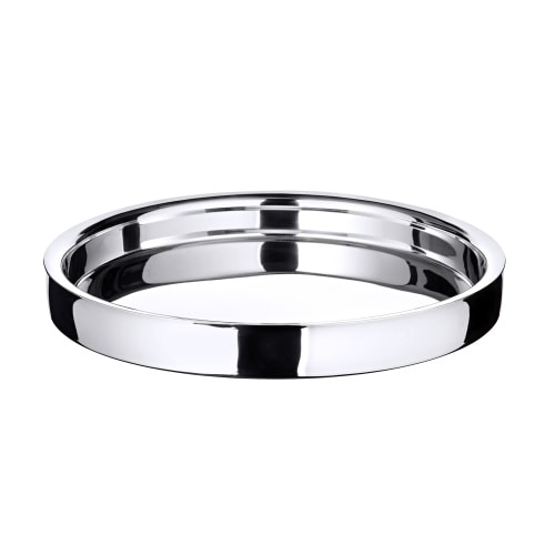 Tablett Alaska (Ø 32 cm), rund, Edelstahl, hochglanzpoliert