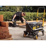 thumbnail of Chariot pliable 2-en-1, capacité de charge de 137 kg, compact et léger