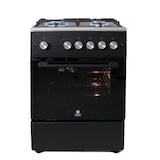 thumbnail of Gasline Gas Standherd SHGG6060FGWB 60cm schwarz/Edelstahl Gasbackofen mit Thermostat, 4 flammig WOK Brenner, Grill und Umluft Erdgas LPG