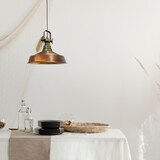 thumbnail of Bamyum Asletl Vintage Metall Kupferfarben Pendelleuchte