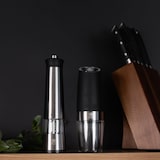 thumbnail of Masterpro - Elektrische Pfeffermühle Ø5,6x22cm aus Edelstahl FOODIES