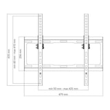 thumbnail of One For All WM 2421 TV-Halterung 139,7 cm (55 Zoll) Schwarz