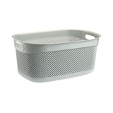 thumbnail of Cesta Alta Rectangular 33 Litros Gris 7house