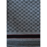 thumbnail of 10x Geschirrtuch, 50x100cm, 100% Baumwolle, Grubentuch, Küchentuch, Trockentuch, grau gemustert
