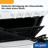 thumbnail of Exquisit Elektro-Standherd EH9-3-090 weiss | Energieeffizienzklasse A | 48 l Garraum | Massekochfeld | Elektro-Standherd 50 cm