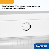 thumbnail of Exquisit Gefrierschrank, 145 Liter, Standgerät, 4-Sterne-Gefrieren, -18 °C, Gefrierschubladen, leise, GS5145-050C weiss