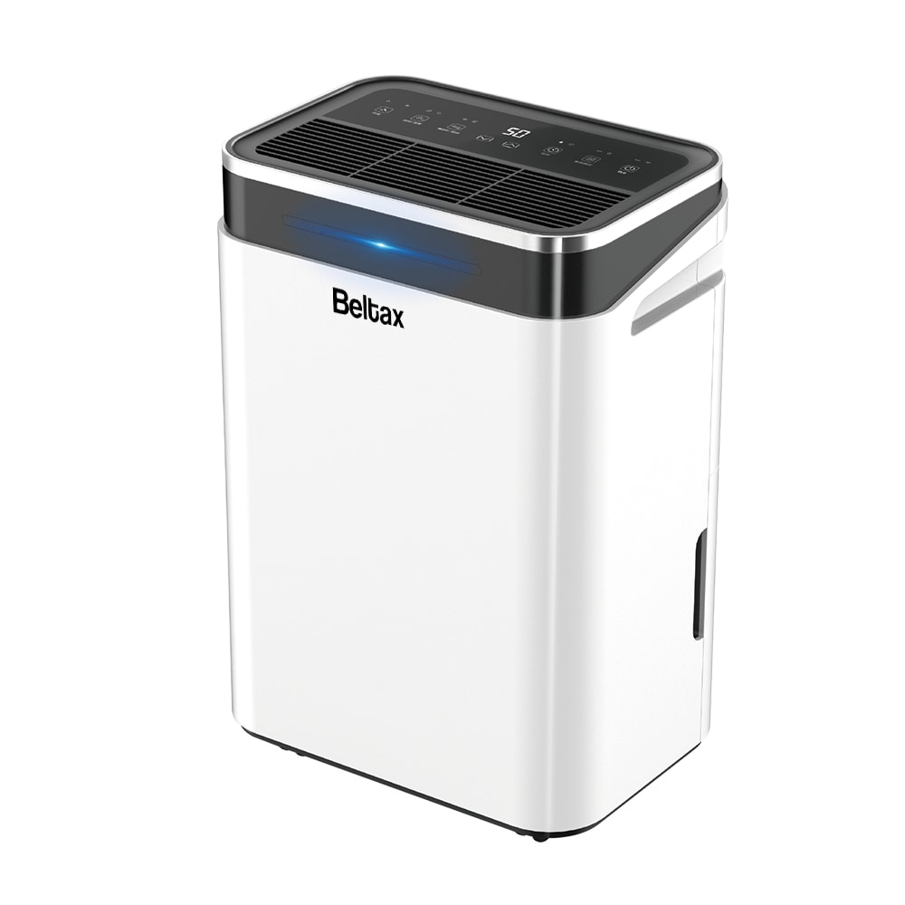 BELTAX Desumidificador 20L BDH-3020, 20L/dia, Capacidade depósito: 6,5L, Temporizador até 24 horas, Gás refrigerador amigo ambiente R290