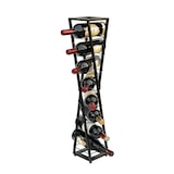 thumbnail of DanDiBo Design Weinregal Metall Schwarz Blumensäule Esperanza 80 cm Flaschenregal Stehend Flaschenständer Flaschenhalter Schwarz Blumenständer