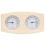 thumbnail of vidaXL 2-in-1 Sauna-Hygrothermograph und Sanduhr Set Massivholz Kiefer