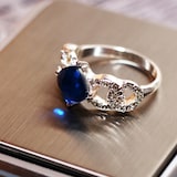 thumbnail of Relaxdays Digitale Feinwaage, bis 200 g, 0,01 g Schritte, Tara- & Zählfunktion, kalibrierbar, Mini Taschenwaage, silber