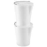 thumbnail of GILAC Seau rond gradué - bec verseur - Blanc G615421