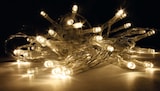 thumbnail of 10er Lichterkette LED Batteriebtrieben Dekolicht Weihnachtslichterkette warmweiß : 10 LED 1,2 Meter