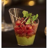 thumbnail of MONOUSO - Fingerfood-Becher PS 65ml 6x3x6,5cm (200 Stück)