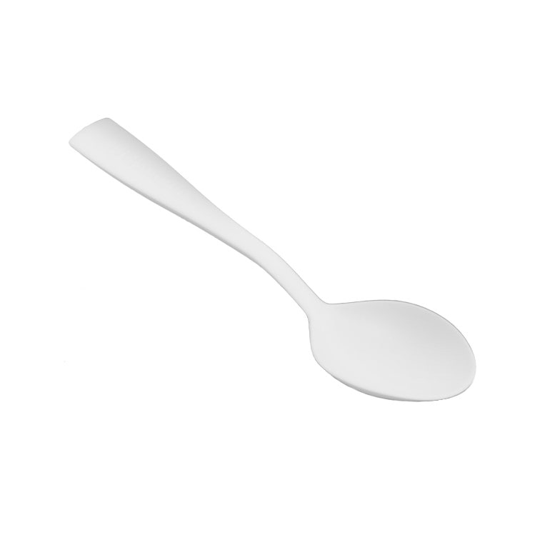 MONOUSO - Wiederverwendbare Kompostierbar Weiß Teelöffel-CPLA 12,5 cm (1500 Stück)