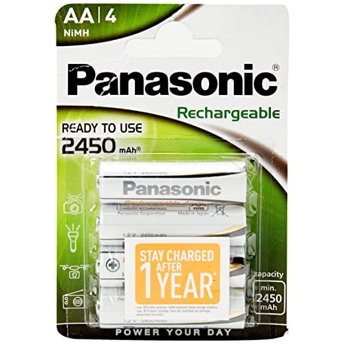 Panasonic NiMH Mignon AA 2450mAh Nickel-Metallhydrid (NiMH)