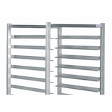 thumbnail of Tournus Regalwagen Euronorm (600x400) mit 20 Ebenen  Gesamtabm: 725x540x1785mm  Mit 4 Lenkrollen Durchm  125mm, davon 2 mit Bremse