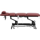 thumbnail of physa Massageliege elektrisch - 3 Motoren - 300 W - 185 x 67 x 62 - 84 cm - 200 kg - schwarz/bordeaux