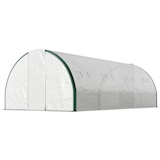 thumbnail of Outsunny Serra a Tunnel 6x3m con 2 Ingressi e 8 Finestre Bianco Verde