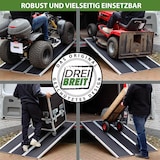thumbnail of DREIBREIT by TRUTZHOLM Alu Auffahrrampe 175 cm 2-fach klappbar Tragkraft 1020 kg beschichtet Rampe