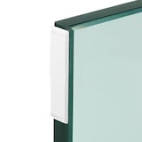thumbnail of COSTWAY Beistelltisch aus Glas, Nachttische, U-förmig, Tisch aus transparentem Glas, quadratisch, Wohnzimmertisch