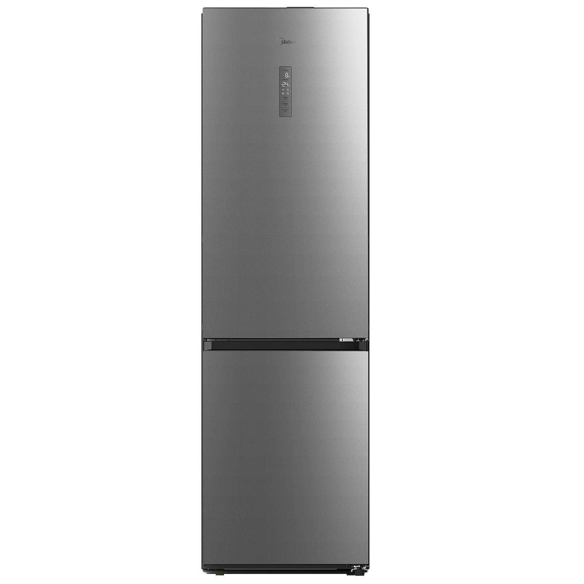Midea MDRB521MIC02 Combi No Frost Libre instalación, 201 cm, Color Inox Clasificacion C