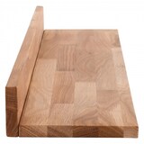 thumbnail of Raburg Wandregal ALVA, Eiche - 100 cm lang, 20 cm tief, robustes Vollholz, bis 8 kg belastbar