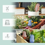 thumbnail of Relaxdays Tonkegel 15er Set, Vogel-Design, Wasserspender für Pflanzen, autom. Gießen, Ton & Kunststoff, Gießkegel, bunt