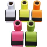 thumbnail of Haftnotiz Rollen im Abroller - brillant sortiert 60mm x 10m, nachfüllbar - 15 Stück