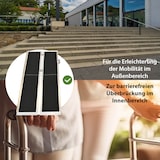 thumbnail of TRUTZHOLM Rollstuhlrampe 183 cm Traglast 272 kg Alu 2-fach klappbar Friktionsbeschichtet Kofferrampe
