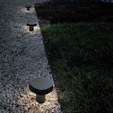 thumbnail of Zafferano Ciottolo - Balizador LED para exterior IP54 7W 3000K design moderno em alumínio para jardins e caminhos - 70 cm Cinza Escuro