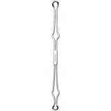 thumbnail of Drahtniederhalter aus Metall, für Ringbücher mit 2 und 4 Ring, VE = 1 Packung = 100 Stück