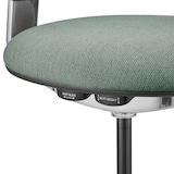 thumbnail of Sedia da lavoro / sedia da banco TOP WORK 40 Seduta in tessuto / schienale in tessuto verde hjh OFFICE