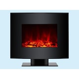 thumbnail of PURLINE Cheminée électrique PURLINE avec pied et façade incurvée coloris noir CHE-340