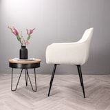 thumbnail of DS4U - Ravi 3.0 eetkamerstoel boucle - wit