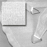 thumbnail of Sonnensegel SunComfort Dreieckig - Profi Sonnenschutz aus HDPE-Gewebe Farbe:Weiß,Größe:3.00 x 3.00 x 3.00 m