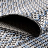 thumbnail of Teppich Balkon Vintage Pflegeleicht Waschbar Strapazierfähig Terrasse Küche Grau 120x170 cm OEKO-TEX Gekettelt – COMO von Kadima Design
