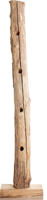 thumbnail of Weinflaschenhalter Teakholz naturbelassen Flaschenständer MACON