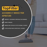 thumbnail of TopFilter stofzuigerborstel voor parket en harde vloeren