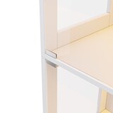 thumbnail of Merax LED Vitrinenschrank 80×35×170 cm, Glasvitrine modern Weiß, Sammlungsvitrine mit App-Steuerung, 4 Ebenen, Push-to-Open Türen