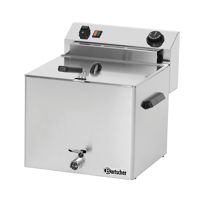 Friteuse | PROFESSIONAL I | Elektrisch | 10L | 50°C/190°C | 8.1kW (400V) | Aftapkraan | 390x450x375(h)mm