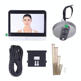 thumbnail of Interphone Vidéo WiFi Écran Couleur 4.3 Pouces 1080P Vision Nocturne Blanc YONIS