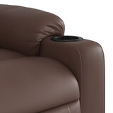thumbnail of vidaXL Massagesessel Elektrisch Braun Kunstleder