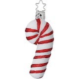 thumbnail of Christbaumschmuck Glas Zuckerstange Weihnachtskugeln Weihnachtsbaumschmuck rot